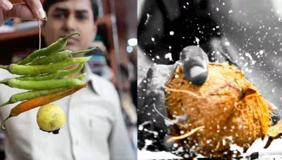 12 Weird Food Superstitions Prevalent In India, From Breaking The Coconut To Hanging Lemon   