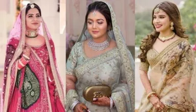  10 Sabyasachi Brides Who Stole The Limelight With Their Minimalistic Lehenga On Their D-Day   