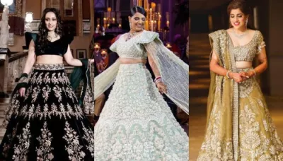 Manish Malhotra Brides, Who Wore Different Shades Of Green Ensemble At Their Wedding Ceremonies