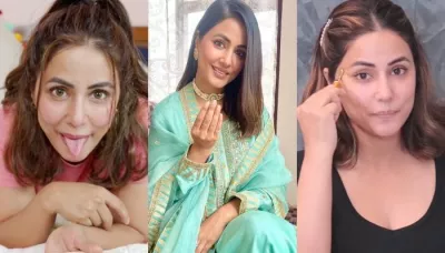  Hina Khan Reveals Her Daily Skincare Routine, Beauty Tips And How She Glams Up For A Shoot   