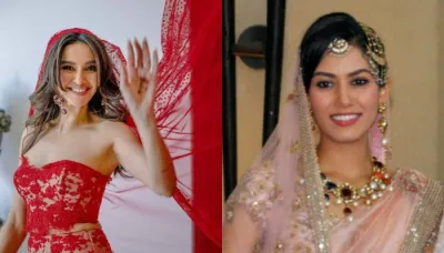  Mira Kapoor To Shibani Dandekar: Celeb Brides Who Ditched Heavy Jewellery, Stunned Minimalistic Look   