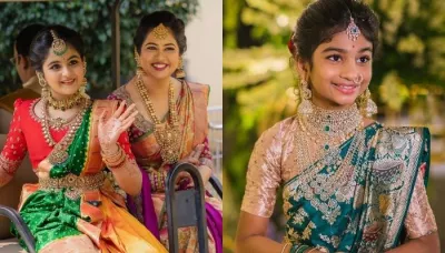  South Indian's Half-Saree Ritual: Young Girls Acing Manish Malhotra To Sabyasachi On Special Day   