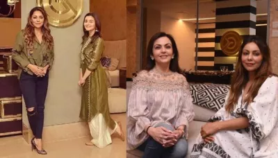  7 Luxurious Spaces Designed By Gauri Khan: Alia Bhatt's Vanity Van To Ambani's Antilia's Bar Lounge   