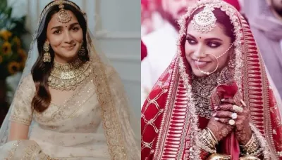  4 Celebrity Brides Who Wore Customised Veils On Their Wedding: From Alia Bhatt To Deepika Padukone   