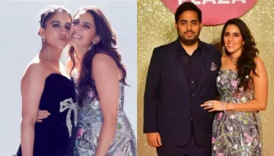 Shloka Mehta Styles Her Mini Cocktail Dress With Rs. 2 Lakhs Floral Sandals, Brides-To-Be Take Notes