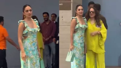 Kiara Advani Dons A Zimmerman Dress Worth Rs. 78K, For The First B'Day Bash Of Isha Ambani's Twins