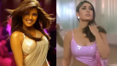 15 Manish Malhotra's Iconic Outfits: Priyanka's 'Desi Girl' Look To Kareena In Backless Crop Tops