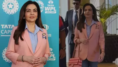 Nita Ambani Shells Out Boss Lady Vibes At WPL Auction, Carries A Chanel Bag Worth Rs. 2.97 Lakhs