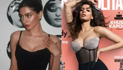  Khushi Kapoor Makes Magazine Debut, Dons Crystal Corset Top With Risque Sheer Skirt Worth Rs. 17K   