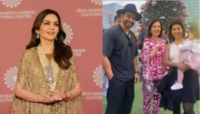 Nita Ambani Stuns In Dolce-Gabbana Co-Ords For Rs. 1.24 Lakhs, Wears Valentino Sandals For Rs. 76K