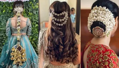  16 Beautiful And Trendy Hair Accessories For Brides: From 'Gota-Patti' 'Parandi' To Elegant 'Gajras'   