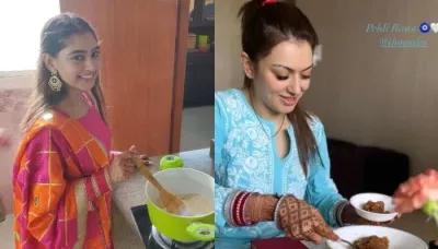 10 Celebrity Brides And What They Cooked On Their 'Pehli Rasoi': Niti Taylor To Hansika Motwani