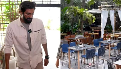  Rana Daggubati's Old Family Home In Hyderabad Turned Into A Lavish Restaurant With Chic Interiors   