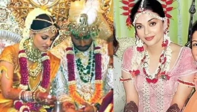  Abhishek Bachchan And Aishwarya Rai's Rare And Unseen Wedding Pictures: From Mehendi To 'Ghudchadi'   