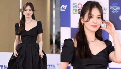  Song Hye Kyo Exuded Royalty As She Donned Jewelry Consisting Of 102 Diamonds Worth INR 1 Crore   