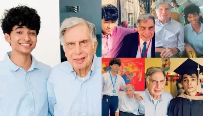  Meet Ratan Tata's Assistant, Shantanu Naidu, Whom People Confused As His Adopted Son, Know About Him   