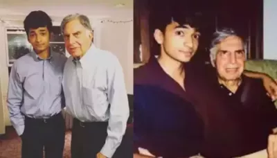  Ratan Tata's Youngest Friend, Shantanu Naidu Spent 'Half His Salary' On A Shirt To Twin With Him   