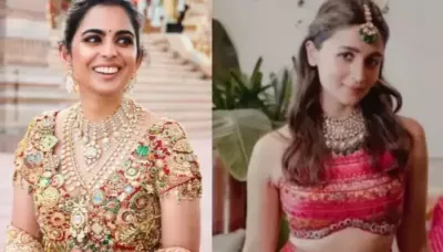  10 Unique Blouse Designs For The Modern Brides And Bridesmaid: From 3D Bird 'Choli' To Feather Cape   