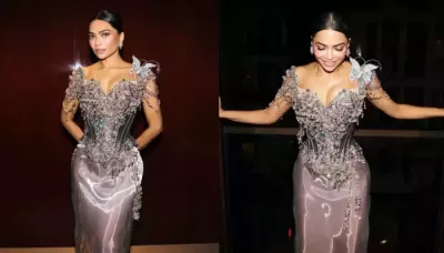  Indian Gazillionire, Mona Patel Rocks A Rs. 1.50 Crore Vintage Corset Embedded With Gems At The BFAs   