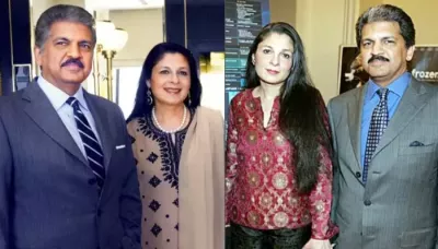  Anand Mahindra's Love Story: Billionaire Took A Semester Off To Be With His 17-Year-Old Girlfriend   