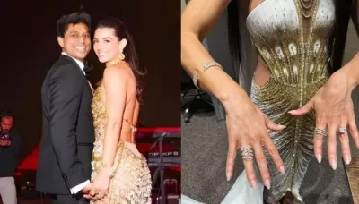 Erika Hammond's Bridal Jewellery Took 2 Months To Design: Diamond Stacked Rings, Bracelets, And More