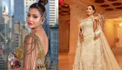 Indian Entrepreneur's Rs. 83 Cr Worth Met Gala Look: Tarun Tahiliani Outfit To 30 Solitaire Necklace