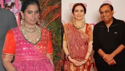  Nita Ambani Borrowed A Regal Meenakari Necklace From Isha Ambani For NMACC's First Anniversary   