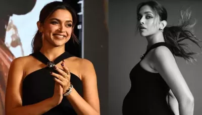  Deepika Padukone Flaunted Her Baby Bump In A Rs. 98K Maxi Dress With INR 1.16 Crore Worth Jewellery   