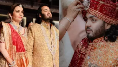 Nita Ambani Designed Anant Ambani's Exquisite 'Sarpench' Using Rare Diamond And Burmese Rubies