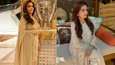  Nita Ambani's Vintage Outfit At Paris Olympics 2024, Was Revived By Abu Jani And Sandeep Khosla   