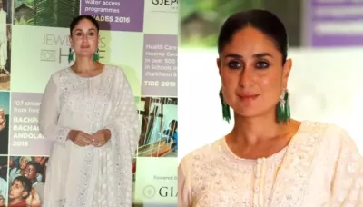  Kareena Kapoor Dons A Pricey AJSK Outfit With Rs. 91K Worth Sandals For Attending A Charity Event   