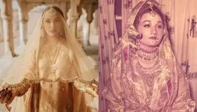  Pakistani Bride Opted For Her Late 'Nani's 'Nikah' Outfit At Her Wedding, Gave It A Modern Twist   