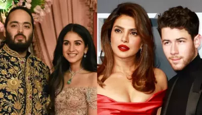 The Pinky-Finger Ring Of Priyanka Is Similar To Radhika Merchant's Wedding Ring With Hidden Initials