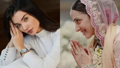  Amy Jackson's 4-Carat Oval Engagement Ring Is Worth In Lakhs And It's Quite Similar To Kiara's Ring   