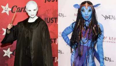  Most Iconic Halloween Looks Of Celebrities, From Katy Perry's Cheetos To Kim Kardashian's Cher Look   