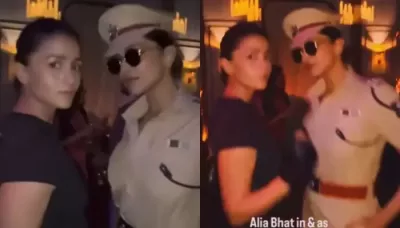Deepika Padukone As 'Lady Singham' And Alia Bhatt As 'Lara Croft' Turn Heads At Halloween 2025