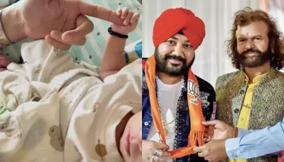 Navraj And Ajit Kaur Welcome Baby Girl After 12 Yrs Of Marriage, Daler Mehndi And Hans Raj Adore Her
