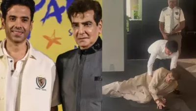  Jeetendra's Son, Tusshar Shares His Dad's Health Update Post He Fell At Zarine Khan's Prayer Meet   
