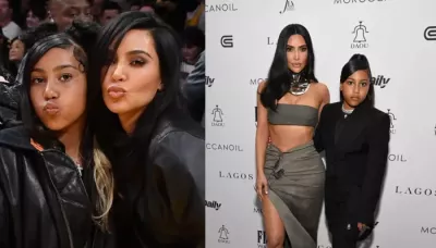  Kim Kardashian And North Respond To The Criticism That They Received For The 12 YO's Finger Piercing   