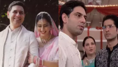  Ashlesha Savant Married 'Kyunki Saas Bhi Kabhi Bahu Thi' Co-star, Sandeep At 41, Age Gap Revealed   