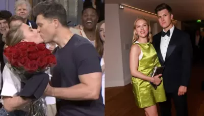  Scarlett Johansson And Colin Jost: Their Relationship Almost Didn't Start After Scarlett 'Panicked'   