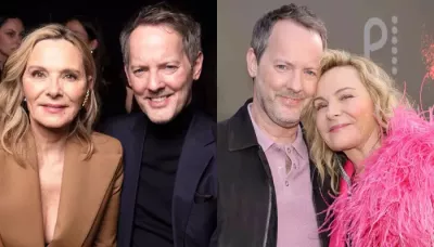 Kim Cattrall And Russell Thomas Get Married In A Dreamy, Elegant Wedding Ceremony At The Town Hall