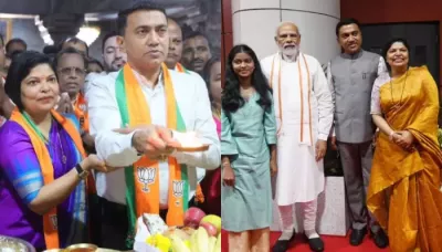  Pramod Sawant's Wife, Sulakshana: Meet Goa CM's Partner Who Filed Rs. 100 Crore Defamation Case   