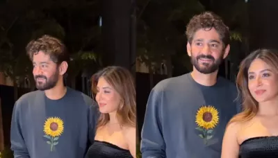  Gaurav Kapur Steps Aside, Let's GF Kritika Kamra Take Limelight For Their First Pap Moment Together   