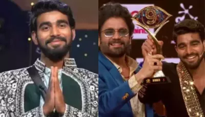  'Bigg Boss Telugu 9' Winner, Injured Kalyan Padala Lifts The Trophy, Takes Home Rs. 35 Lakhs   