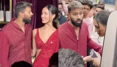  Hardik Pandya's Surat Outing With GF, Mahieka Sharma In Rs. 3.2 Cr. Car After Abusive Fan Incident   