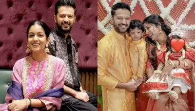 Ishita Dutta Shares Cosy Photos With Husband Vatsal Sheth From Their Daughter's Annaprashan Ceremony