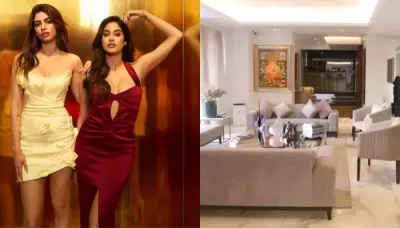  Step Inside Khushi And Janhvi Kapoor's Lavish Mumbai Mansion, Ft Dreamy Artefacts, Costs Rs. 65 Cr   