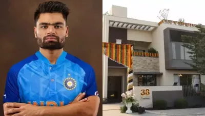  Rinku Singh's Rs. 3.5 Crore Stunning Aligarh Bungalow, Has A Rooftop Bar And A Private Pool   
