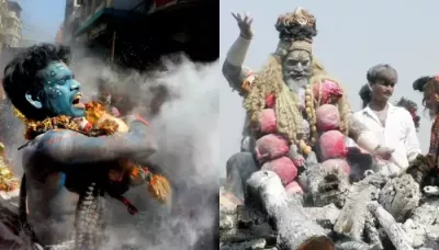  Masan Holi's Story: Naga Sadhus Play Holi With Ashes, Know About Its Origin And Connection With Shiv   